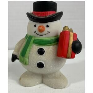 Vintage Frosty Friends Snowman 5800-97 Christmas Figurine